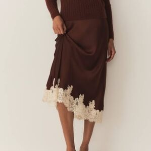 Doen Elowen Skirt Cafe Silk Medium M